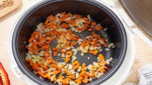 Гречка с овощами в мультиварке