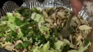 Хрустящий салат с мивиной