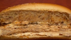 Хот-дог с ветчиной