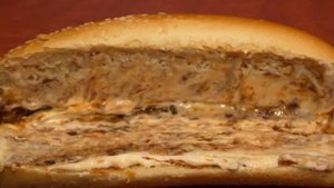 Хот-дог с ветчиной