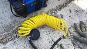 Хотел подкачать шины, а компрессор «Гуд Иар» неисправен! Проверьте свои компрессоры на исправность!!