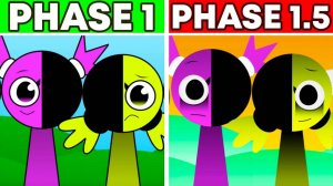 🎨 INCREDIBOX SPRUNKI | SWAP PHASE 1 vs 1.5 (NEW MOD!) – ЭВОЛЮЦИЯ СТИЛЯ! 🔥