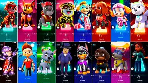 Paw Patrol All Video Megamix MARSHALL VS CHASE VS CHANGER VS RUBBLE VS TUCK VS ZUMA VS SKYE