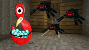 ДОБЫЛ АЛМАЗЫ В ШАХТЕ ПЕЩЕРНЫХ ПАУКОВ В МАЙНКРАФТ!