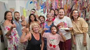 День рожденья в Доме Радости!! Торт в лицо