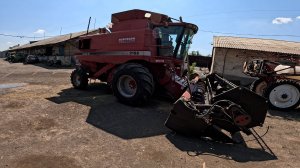 Поехали в ЛНР ремонтировать комбайн CASE