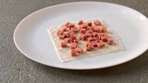 Хрустящая закуска из лаваша