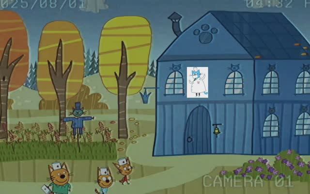 Horror Три кота Заражение