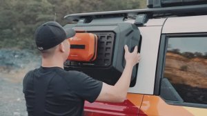 Боковой бокс для хранения оборудования на Ford Bronco