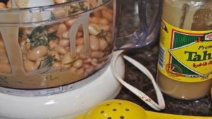 Хумус из белой фасоли