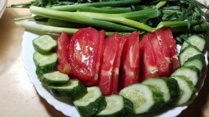 Простой, но очень вкусный ужин сегодня!