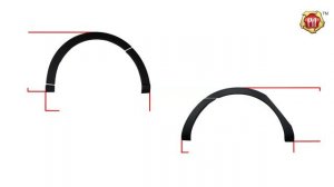 Накладки на колёсные арки Volkswagen Polo (russ-artel.ru)