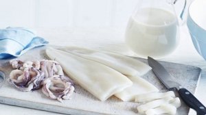 Хрустящие кольца кальмаров