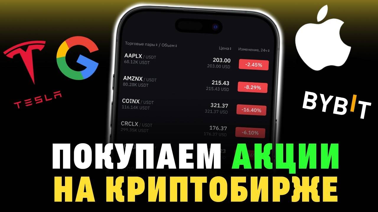 Как покупать акции США на Bybit: пошаговая инструкция смотреть онлайн
