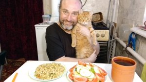 обед с Рыжулей. дети повторяют грехи родителей. мукбанг. обжор. еда на камеру. диета. шизофрения.