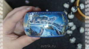 Деревянные браслеты "Песня волка". Мои работы