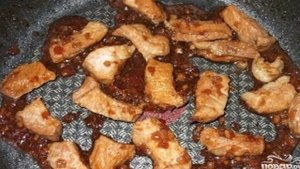 Гречневая лапша со свининой