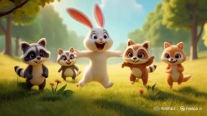 Прыг Скок - детская песенка и мультик про зайку. Песня на заказ