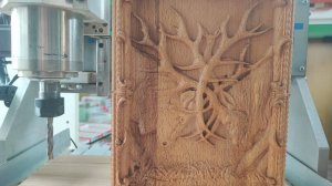 Панно из древесины Бука на ЧПУ