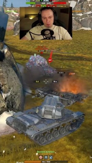 Неравная битва M60 vs Kpz 07 Tanks Blitz