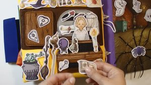 Магический кукольный домик Полли с кабинетом Бабы Яги и подвалом с привидениями. Часть 1