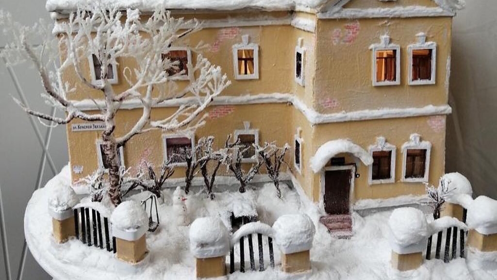Немного зимы в летний зной. Миниатюры Галины Хрисановой Политанской. ❄❄❄