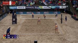 Хладун\Лазаренко Украина-Альварез\Морено Испания, полуфинал ЧЕ2025