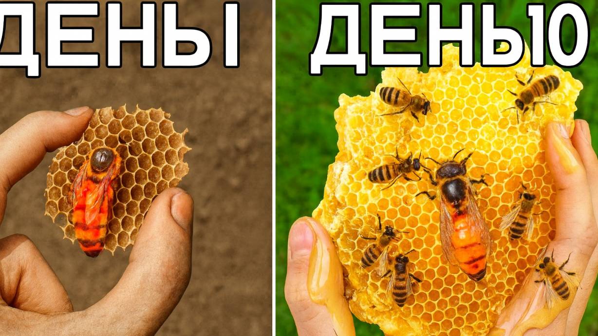 Выращиваю 10 000 пчёл (у себя дома) смотреть онлайн