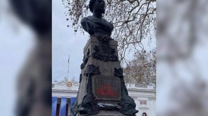 В Болграде Одесской области демонтировали памятник Пушкину