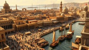 Александрия -  самый процветающий и густонаселённый город древности.