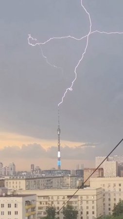 🌧️Следующая неделя в Москве и регионах начнется с грозовых дождей🌧️