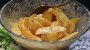 Хрустящая жареная картошка с медом и специями