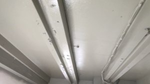 Покраска потолка магазина в стиле Лофт