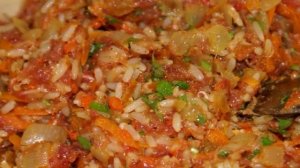 Долма из свекольных листьев