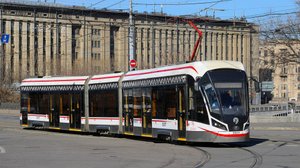 Поездка на трамвае 71-931М "Витязь-М" по маршруту №25 (обратно) - 10.06.2025. №31077