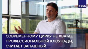 Запашный считает, что современному цирку не хватает профессиональной клоунады