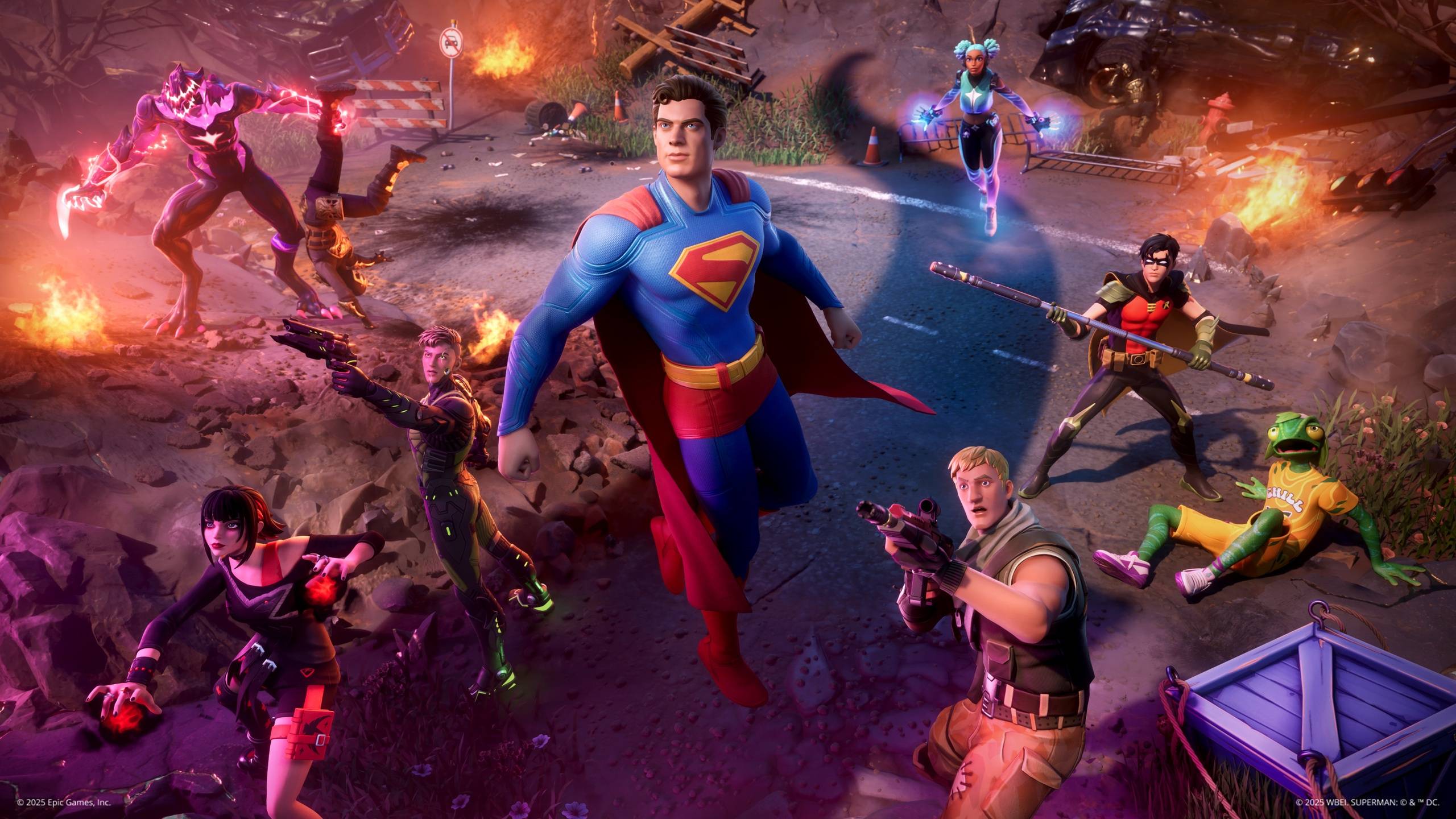 Сюжетное событие Fortnite «Битва героев» (Super Showdown)!