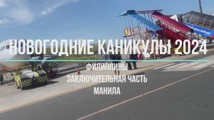 Филиппины, Новогодние каникулы 2024, Манила. Заключительная часть.