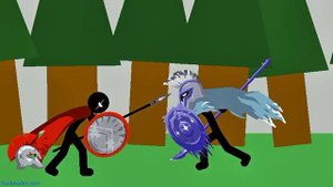 Stick war saga animation Atreyos vs spearos