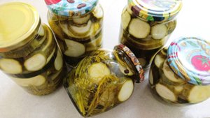 Маринованные КАБАЧКИ, нарезанные круглыми дольками, на ЗИМУ! Пошаговый рецепт!