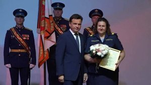 Воробьев вручил награды и поздравил с Днем ВДВ военных 45-й бригады спецназа ВДВ