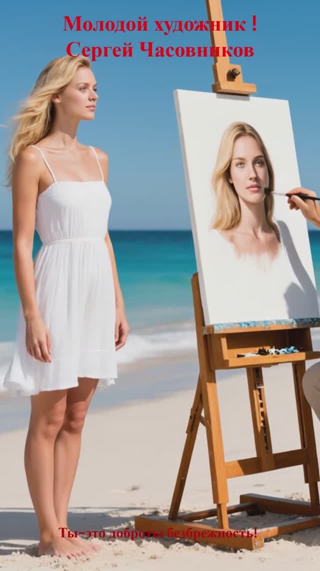 Молодой художник! Сергей Часовников. смотреть онлайн