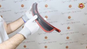 Накладка на задний бампер Chery Tiggo 4 (russ-artel.ru)