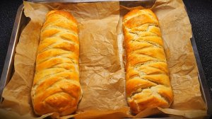 Пирог с начинкой из творога