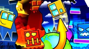 Force_939 проходит Geometry Dash!