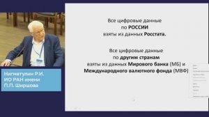 Р.И. Нигматулин - Эффективность экономики России цифры и факты (5 июня 2025)