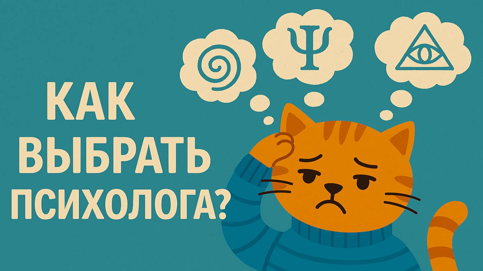 Подкаст №1 - Как выбрать психолога?