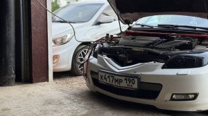 Mazda 3 BK.  Замена клапана TRW, замена компрессора кондиционера.