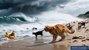 Котик и шторм