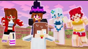 парень превращается в ЦЫПЛЕНКА- Анимация для Майнкрафт